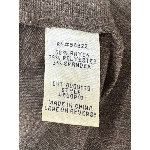 Sophie Max S Brown Stretch Mini Skirt Rayon Blend EUC - Picture 4 of 5